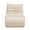 Beige, variant on MOONMISS Chenille Fabric Chaise Lounge Chair with Ottoman, Ergonomic Lazy Sofa for Adults, Soft Cloud Couch for Living Room, Bedroom, Green