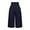 Navy, variant on Patlollav Womens Plus Size Pants Loose Wide Leg Pants High Waist Straight Pants