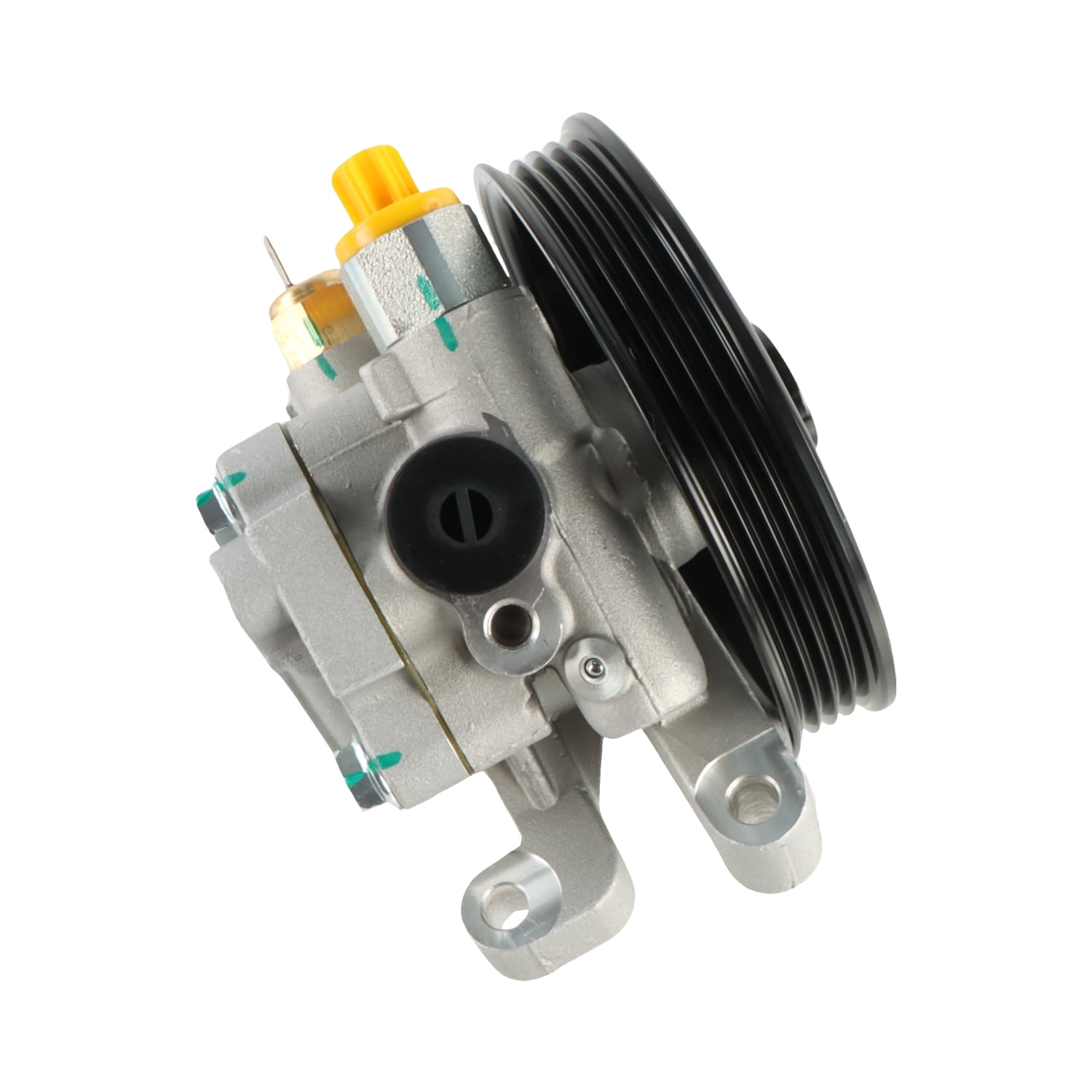 PANGOLIN Power Steering Pump with Pulley 20-1401 Compatible with 2007-2012 Edge Fusion, 2007-2012 Lincoln MKZ MKX Power Assist Steering Pump Replacement Part OE 7H6Z3A696A, 7T4Z3A696A