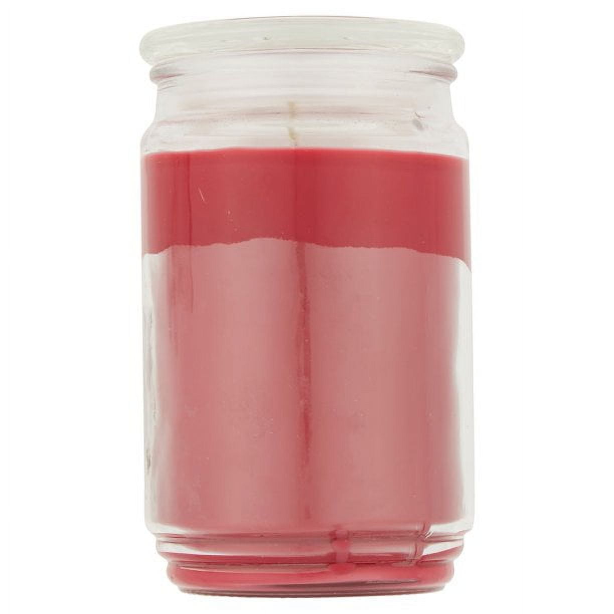 Mainstays Warm Apple Pie Scented Single-Wick Large Glass Jar Candle, 20 oz, 2-Pack