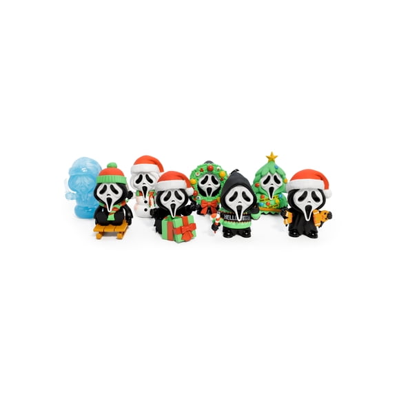 Collectible CultureFly Season’s Bleedings Ghostface Blind Box, Includes 1 Mystery Vinyl Figure, 3”