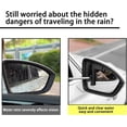 thumbnail image 3 of Car Rearview Mirror Wiper, Retractable Auto Glass Squeegee, Portable Cleaning Tool for All Vehicles, Universal Automotive Accessories, 3 of 7