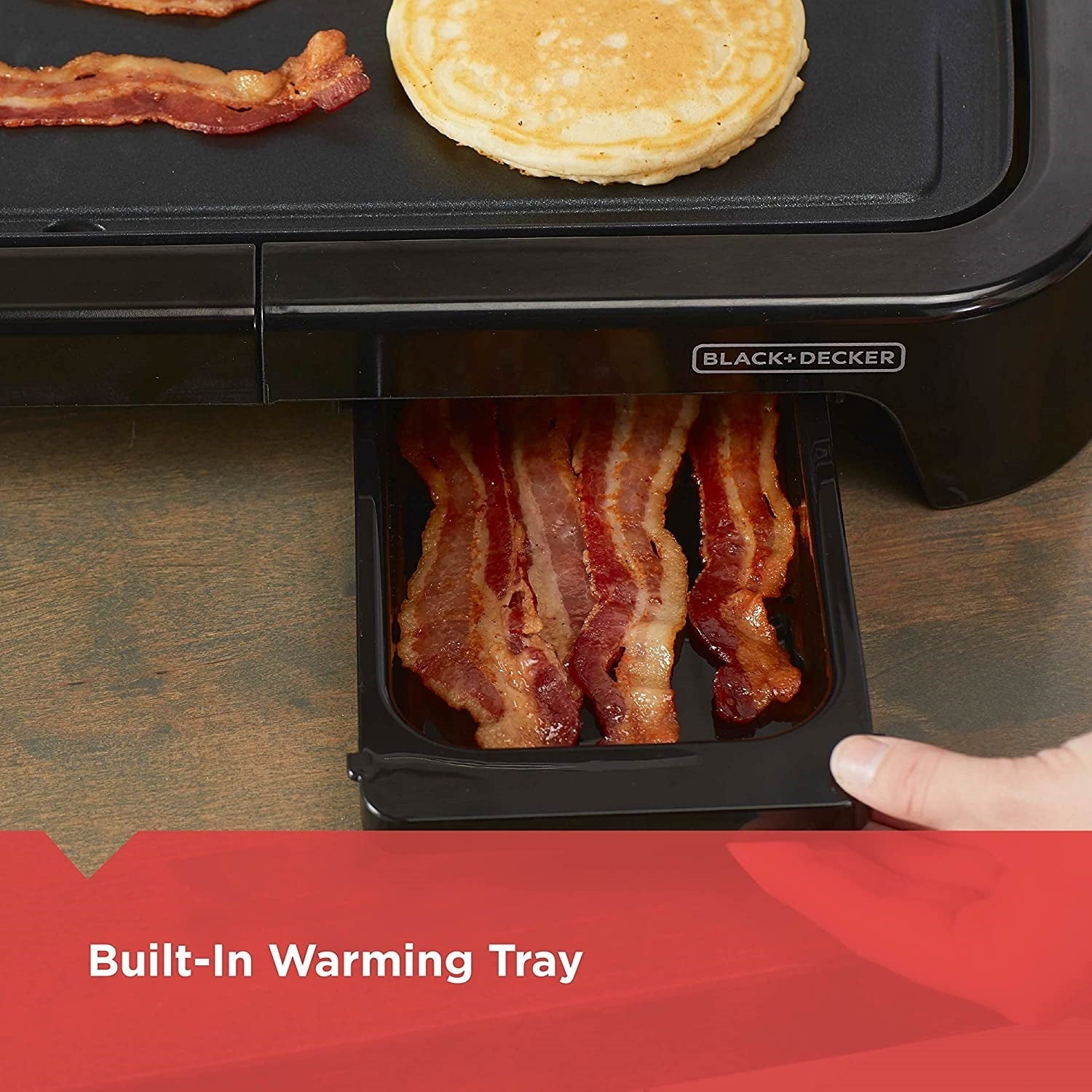 Black & Decker family-sized electric griddle for $14 - Clark Deals