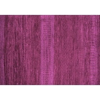 Ahgly Company Indoor Rectangle Abstract Purple Modern Area Rugs, 5' x 7'