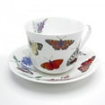 thumbnail image 1 of Roy Kirkham Breakfast Cup/Saucers - Butterfly Garden - Set of 2, 1 of 1