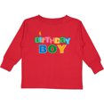 thumbnail image 3 of Inktastic Birthday Boy Letters Boys Long Sleeve Toddler T-Shirt, 3 of 5