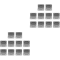 20 PCS Kitchen Cabinet Hinges Tone for Cabinets Three-fold Stainless Steel Door Iron