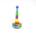 thumbnail image 2 of Bird Toys Training Colorful Rings Ferrule Intelligence Throwing Adjustable Interesting Plastic Interactive Playing Circle Layers for Kids, 2 of 9