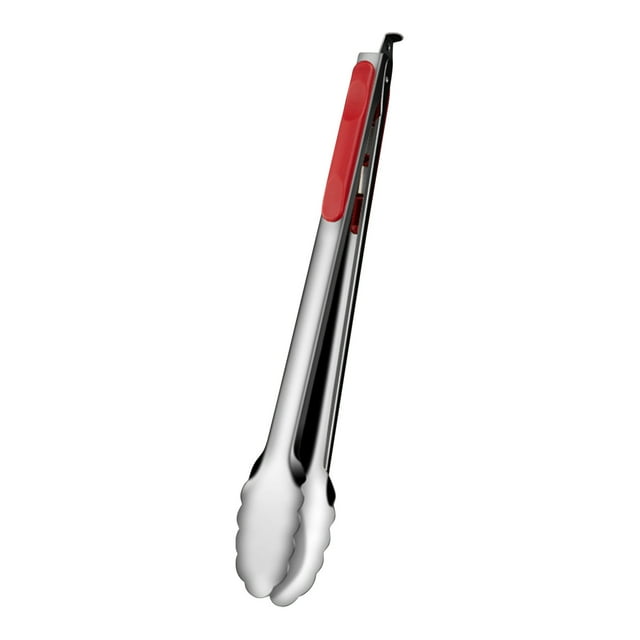 Fiudx Pinzas para Barbacoa, Pinzas para Alimentos, Pinzas para Pan, Pinzas de Acero Inoxidable Antiadherentes, Agarre Cómodo, Resistentes Al Calor Hasta 250 °C, Aptas para Lavavajillas, para Hornear,