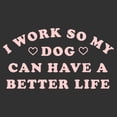 thumbnail image 2 of Men's Lost Gods Work for My Dog  Graphic T-Shirt, 2 of 5