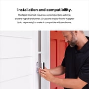 Google Nest Hello Smart Wi-Fi Video Doorbell
