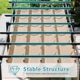 thumbnail image 2 of Aoxun 10'x20' Outdoor Retractable Pergola, with Sun-Proof Canopy, Patio Metal Pergolas Gazebos for Backyards, Gardens, Patios, Beige, 2 of 8