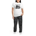 thumbnail image 5 of CafePress - This Is How I Roll Women's Light Pajamas - Women's Short Sleeve Print T-Shirt and Pants Light Cotton Pajama Set, 5 of 7
