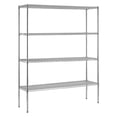 thumbnail image 2 of Sandusky Lee Industrial Chrome Wire Shelving, 4 Tier, 2 of 2