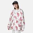 thumbnail image 3 of Lsque Watermelon UPF 50+ Lightweight Sun Protection Men's Women's Long Sleeve Shirt, Hoodie Performance -Small, 3 of 9