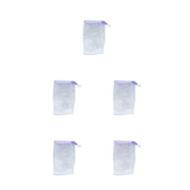 Bearachild Gel de ducha Bolsas de jabón Limpiador facial Cuerpo Baño Cara Burbuja Red Bolsa de espuma hecha a mano Suministros para el hogar Type2 NO2