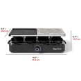 thumbnail image 2 of Refurbished Starfrit 8-Person Raclette Party Grill, 2-in-1 Die-Cast Aluminum & Cooking Stone - Adjustable Temperature, 2 of 2