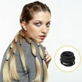 thumbnail image 2 of 800 Pcs Hair Elastics Bulk 2mm x 2 cm Small Non Metal Rubber Bands Ties Ponytail Holders for Women Men Straight Curly Hair(Black), 2 of 8