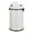 Flip-top white, variant on 17 Gallon Large Trash Can, Fingerprint-Proof Stainless Steel Waste Container, Heavy Duty Commercial Kitchen Trash Bin, Round Rubbish Bin for Outdoor, Office, 65 Liter, White