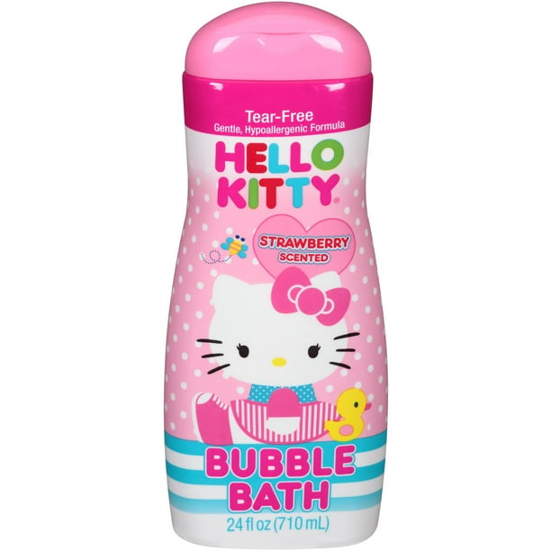 Hello Kitty Strawberry Scented Bubble Bath, 24 fl oz