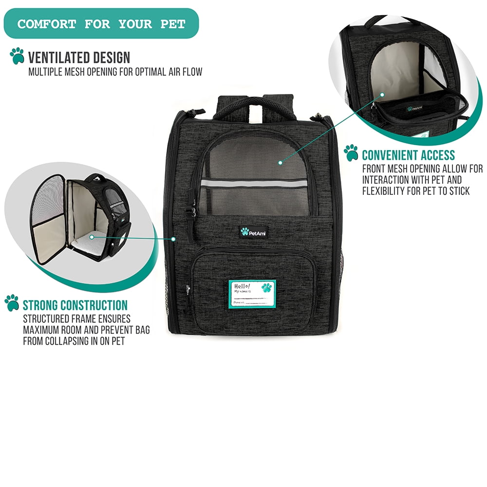 Petami deluxe pet carrier backpack hot sale