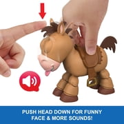 Disney and Pixar Toy Story Lil Partner Bullseye Posing Horse Figure with Sounds