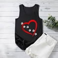 thumbnail image 4 of HAPIMO Women's Summer Tank Tops Racerback Basic Camisole Sleeveless Shirts for Girls Funny Letter Print Tops Casual Classic Fit Camis Vest O-Neck Blouse Savings Black, 4 of 6