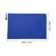thumbnail image 2 of Unique Bargains Waterproof Zipper File Bags, A4 Document Holders for Office, Blue 3 Pack, 2 of 6