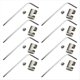thumbnail image 1 of 8 Paquetes de Pernos para Pulgar Aptos para Cuchillo Plegable Buck 110, BotóN de Pulgar de Repuesto Universal para Hoja de Cuchillos de Caza Plegables, 1 of 6