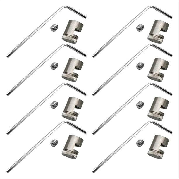 8 Paquetes de Pernos para Pulgar Aptos para Cuchillo Plegable Buck 110, BotóN de Pulgar de Repuesto Universal para Hoja de Cuchillos de Caza Plegables