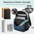 thumbnail image 5 of Aplkyhs Axolotl Large Capacity School Backpack for Students Ages 6-18 Lightweight Water Resistant Ergonomic Adjustable Padded Straps for Elementary Middle High School Use, 5 of 7