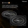 thumbnail image 2 of Altavoces para coche Pioneer TS-A4671F, coaxiales de 4 vías, 210 W, 2 of 7