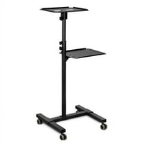 Mount-It! MI-7943 Steel Electronic Stand for Laptop & Projector, Black