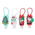 thumbnail image 4 of HLONK 15 pcs 30ML Christmas Series Hand Sanitizer  Cartoon Empty Keychain, 4 of 7