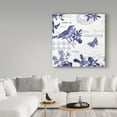 thumbnail image 3 of Trademark Fine Art 'Botanical Blue II' Canvas Art by Katie Pertiet, 3 of 3