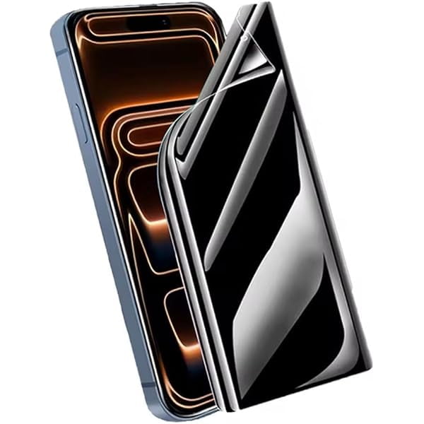 can Privacy Hydrogel Protective Film for iPhone 17 Pro Max, Anti-Spy Flexible TPU Screen Protector, 2 Pack (Not Tempered Glass)