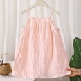 thumbnail image 5 of LOOK! Auroural Children's Summer Solid Casual Comfortable Sleeveless Camisole Dress（0-8 Years）, 5 of 9