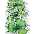 thumbnail image 2 of Buy 2 Save 10% Table Runner For St Patricks Day Decorations Irish Cover Spring Green Holiday Home Kitchen Centerpiece Decor, 2 of 3