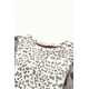 thumbnail image 4 of ABPHQTO Top de manga larga con hombros caídos y patchwork de leopardo para mujer, 4 of 5