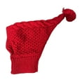 thumbnail image 2 of Pet Winter Knitted Hat with Neck Ear Protection, Cute Dog Cat Hat with Hairball, Warm Winter Headwear for Pet Outfit Decoration, 2 of 4