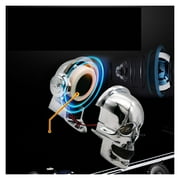 Motorcycle Au-dio Cool Helmet Waterproof Bluetooth Skull MP3 Speaker ,Quality Sound
