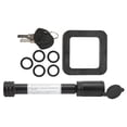 thumbnail image 3 of Tow Hitch Receiver Lock, Trailer Hitch Lock Pin Anti Rattle Waterproof Dustproof Antitheft With 2in  Pad For Car Truck Hitch Ball Carrier, 3 of 8