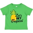 thumbnail image 3 of Inktastic Lets Get Tropical with Pineapple Boys or Girls Toddler T-Shirt, 3 of 5