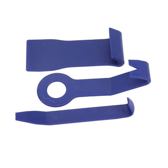 3PCS Rivet Buckle Removal Tool Light Plier Set Blue Auto Repairing with Oxford Storage Bag