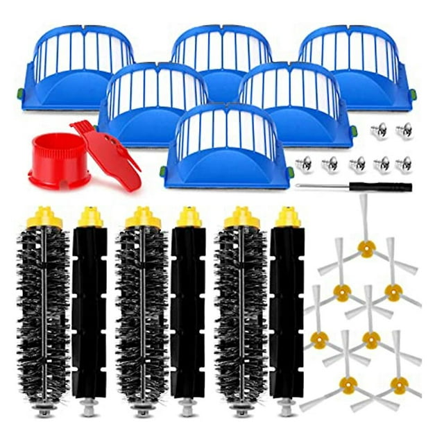 Reemplazo de robots de barrido Piezas de repuesto para aspiradora Irobot Roomba series 600 y 700