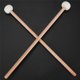 thumbnail image 1 of 1 Pair Felt Mallets D sticks D Sticks with Wood Handle for Percussion Inst ent Accessories, 1 of 5