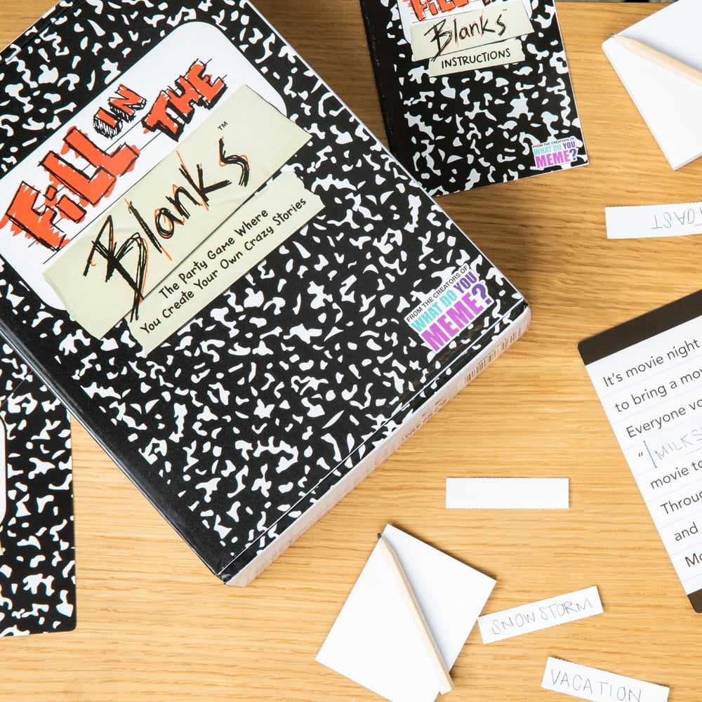 Fill In The Blanks- The Party Game Where You Create Your Own Crazy