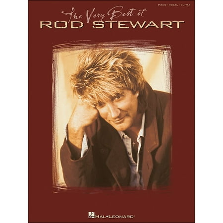 Hal Leonard The Very Best Of Rod Stewart arranged for piano, vocal, and guitar
