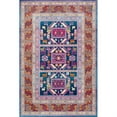 thumbnail image 1 of nuLOOM Tribal Marisela Navy 5' Square Rug, 1 of 4