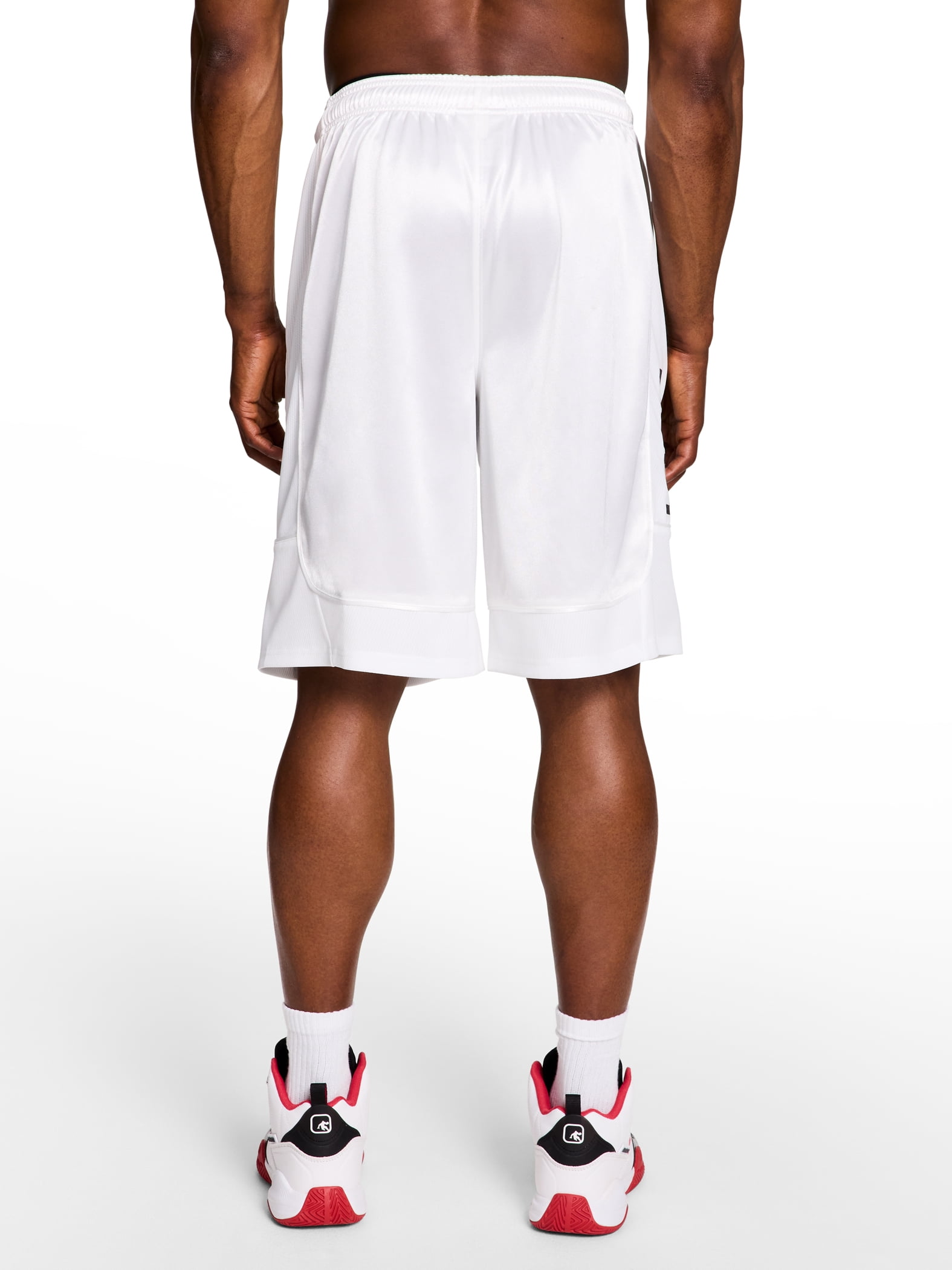 AND1 Men's and Big Men's All Court Short, 11" inseam, up to Size 5XL